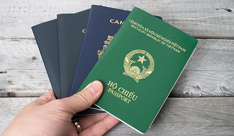 4 loại hộ chiếu mẫu mới nhất