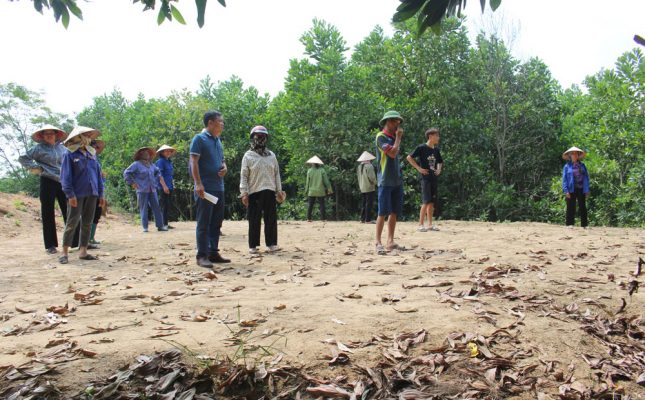 tranh chấp mốc giới đất