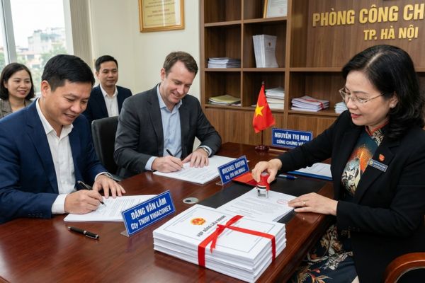 Công chứng hợp đồng liên doanh