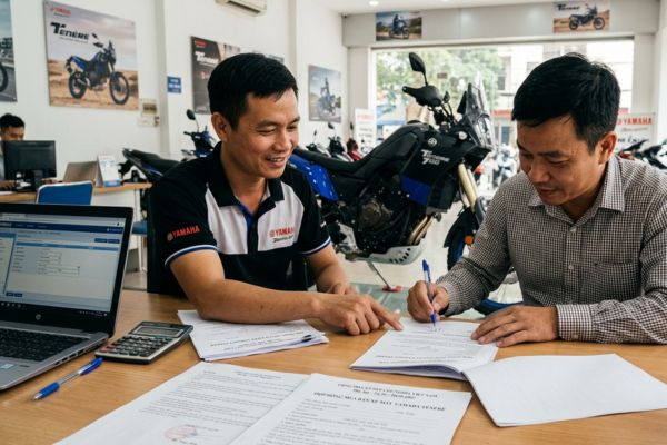 Hợp đồng mua bán xe Yamaha Tenere
