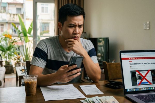 Mua xe qua mạng xã hội: Rủi ro và lưu ý