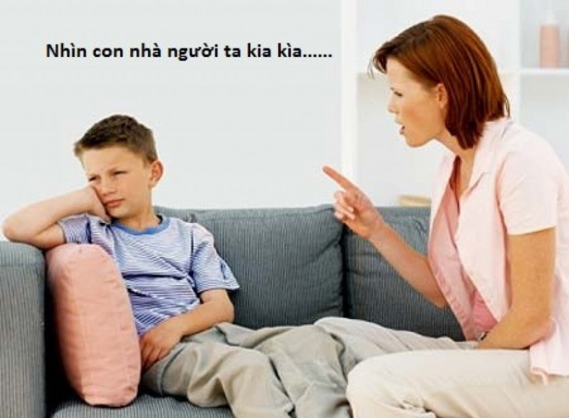 bị so sánh từ nhỏ