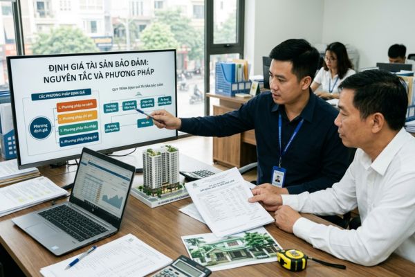 Định giá tài sản bảo đảm: Nguyên tắc và phương pháp