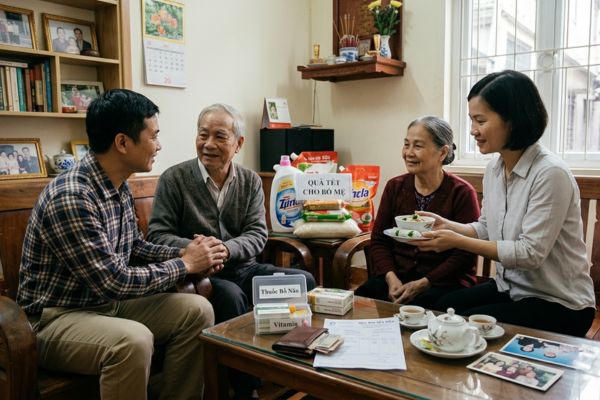 Nghĩa vụ cấp dưỡng cho bố mẹ vợ/chồng