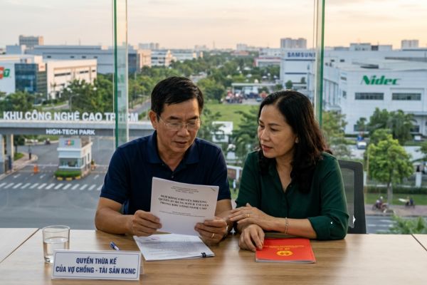 Quyền thừa kế của vợ và chồng với tài sản trong khu công nghệ cao