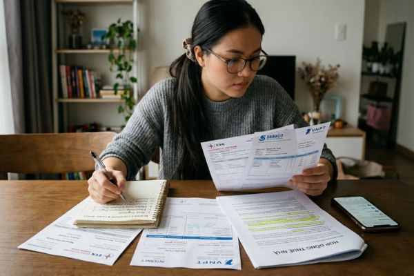 Tiền điện, nước, internet khi thuê nhà ai chịu trách nhiệm?