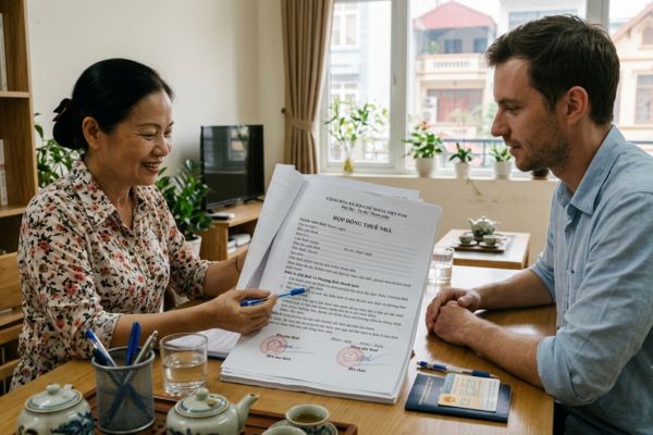 Hợp đồng thuê nhà với người nước ngoài