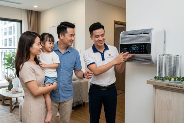 Mua nhà căn hộ có hệ thống lọc không khí