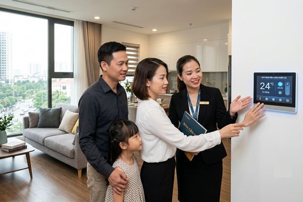 Mua nhà căn hộ có hệ thống quản lý nhiệt độ