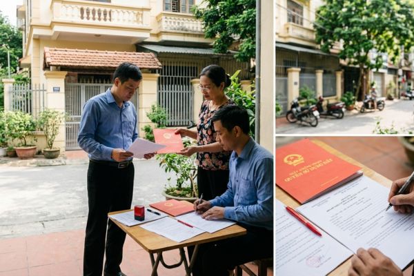 Mua nhà đất có sổ đỏ nhưng đang trong quá trình cấp đổi