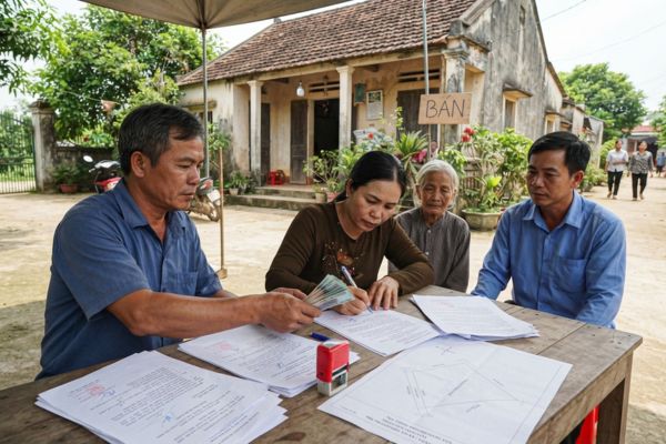 Mua nhà đất của người đang chấp hành hình phạt tù