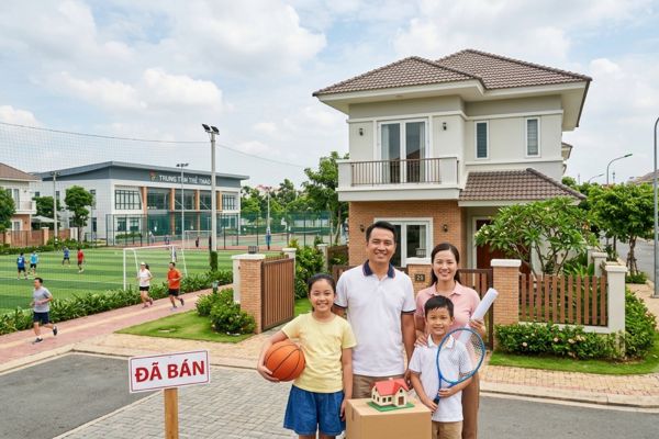 Mua nhà đất ở vùng có trung tâm thể thao