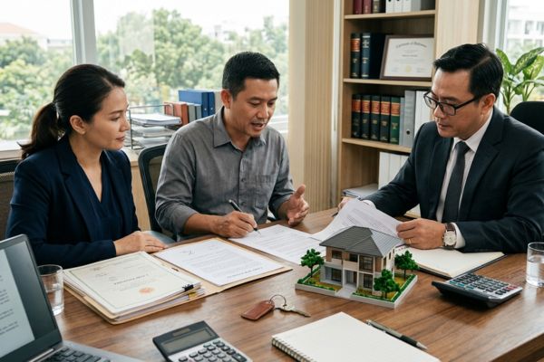 Mua nhà đất từ người vợ hoặc chồng đã ly hôn: Thủ tục