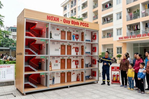 Nhà ở xã hội (NƠXH) và quy định về phòng cháy chữa cháy