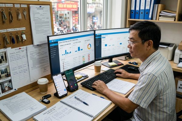Quản lý nhiều nhà cho thuê cùng lúc