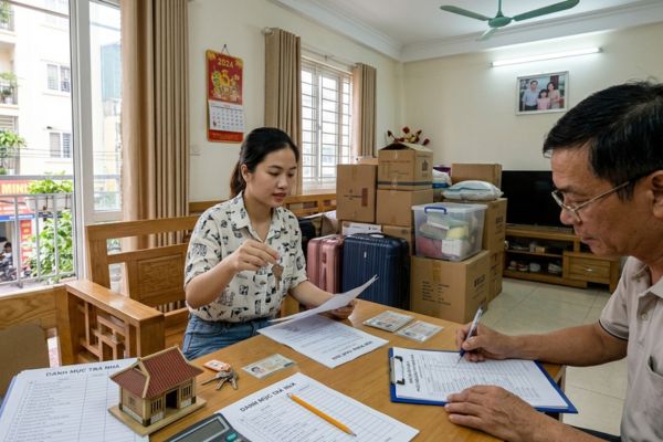 Thủ tục trả nhà khi hết hợp đồng thuê