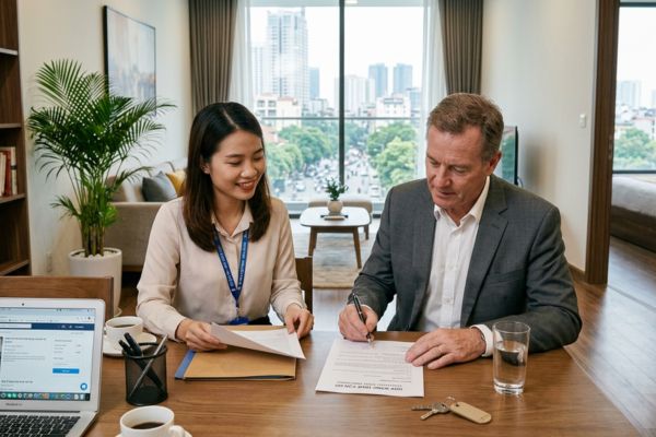 Thuê nhà cho doanh nhân nước ngoài