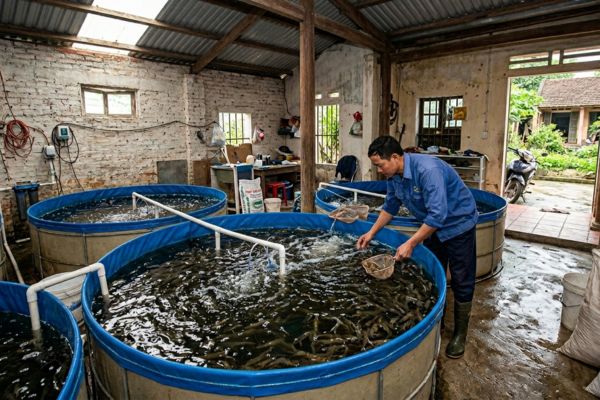 Thuê nhà để nuôi trồng thủy sản