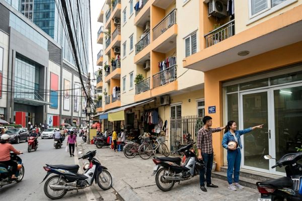 Thuê nhà ở gần trung tâm thương mại