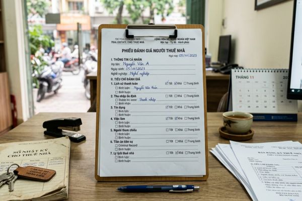 Tiêu chí đánh giá người thuê nhà