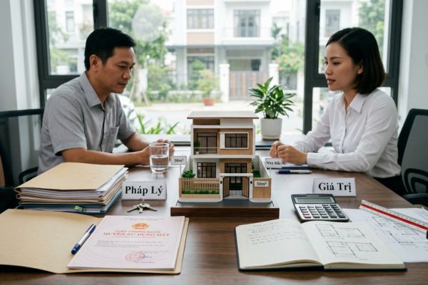 Bán nhà 50m²: Pháp lý và các yếu tố ảnh hưởng đến giá trị