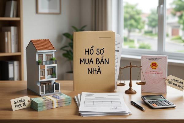 Bán nhà bị lệch giá so với khung giá đất nhà nước: Thuế tính thế nào?
