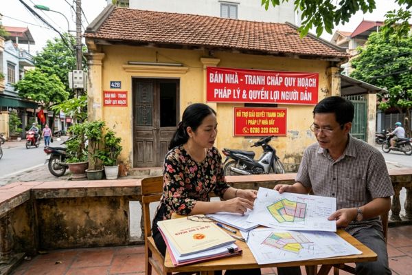 Bán nhà có tranh chấp quy hoạch: Pháp lý và quyền lợi người dân
