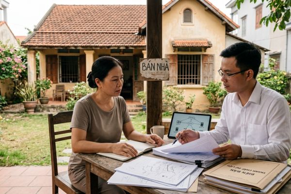 Bán nhà có tranh chấp về tên miền dữ liệu: Pháp lý