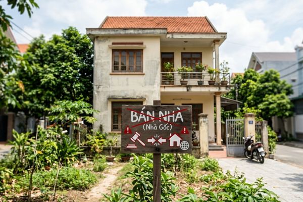 Bán nhà có tranh chấp về tên miền trung tâm trao đổi: Pháp lý