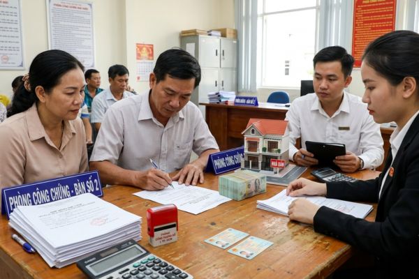 Bán nhà để gom tiền kinh doanh: Cách thế chấp rút tiền nhanh tại phòng công chứng