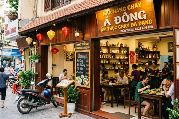 Bán nhà hàng chay kiểu Á: Pháp lý và sự đa dạng