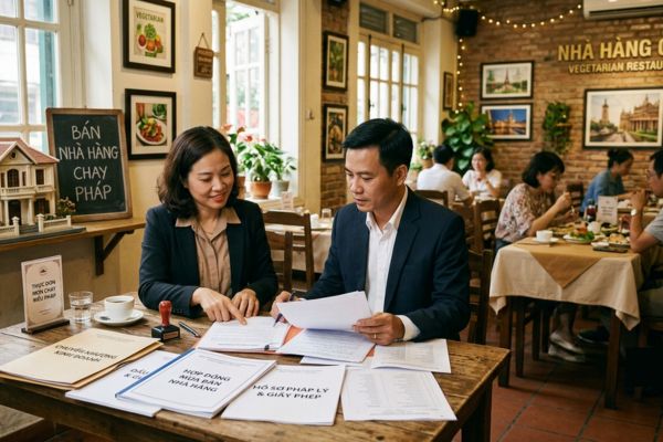 Bán nhà hàng chay kiểu Âu: Pháp lý và sự kết hợp