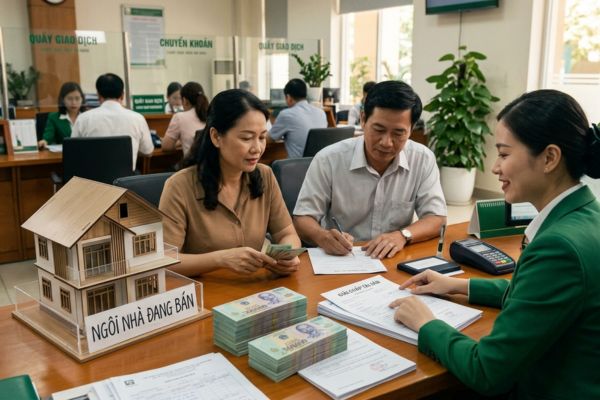 Bán nhà khi chưa trả xong nợ gốc ngân hàng: Cách nộp tiền giải chấp để bán ngay