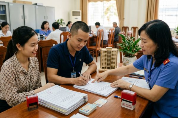 Công chứng hợp đồng mua bán Nhà ở xã hội (NƠXH) cho công nhân khu công nghiệp
