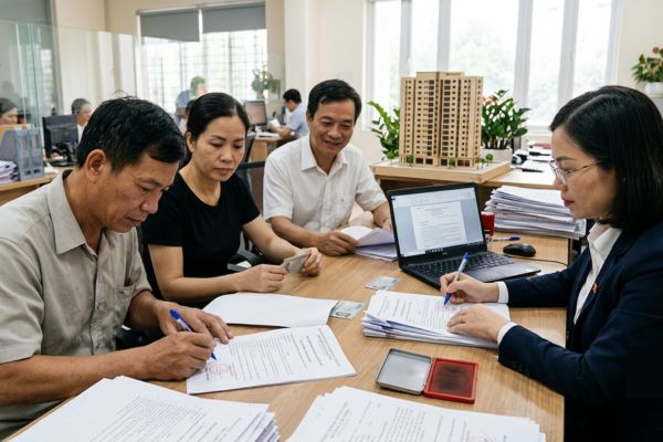 Công chứng hợp đồng mua bán Nhà ở xã hội (NƠXH) cho người lao động tự do