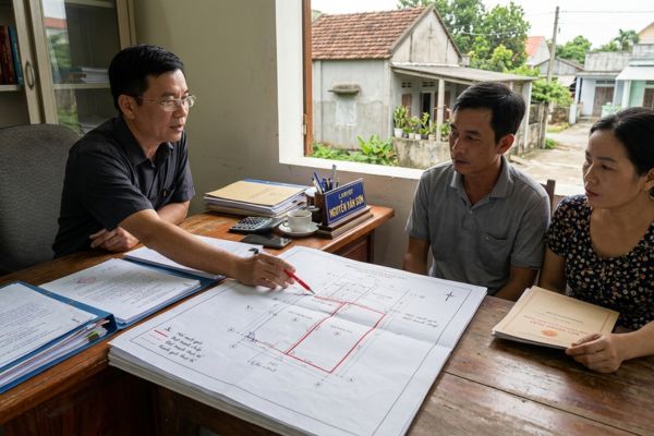 Đất bị lấn chiếm ranh giới: Cách tháo gỡ trước khi ký hợp đồng chuyển nhượng