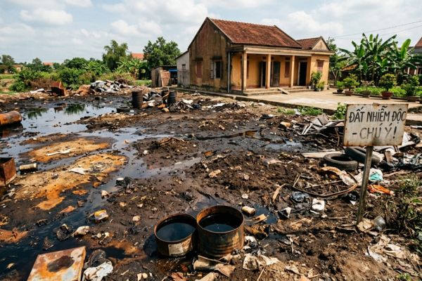 Đất bị ngấm bẩn môi trường, hóa chất: Trách nhiệm bồi thường thuộc về ai?