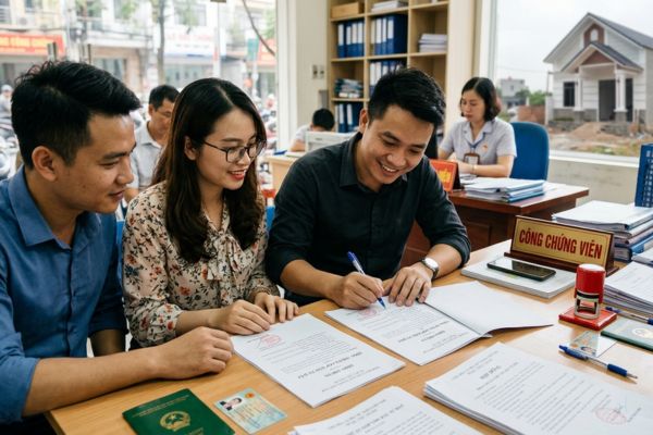 Mua đất hùn vốn cùng bạn bè: Cách lập thỏa thuận góp vốn có công chứng