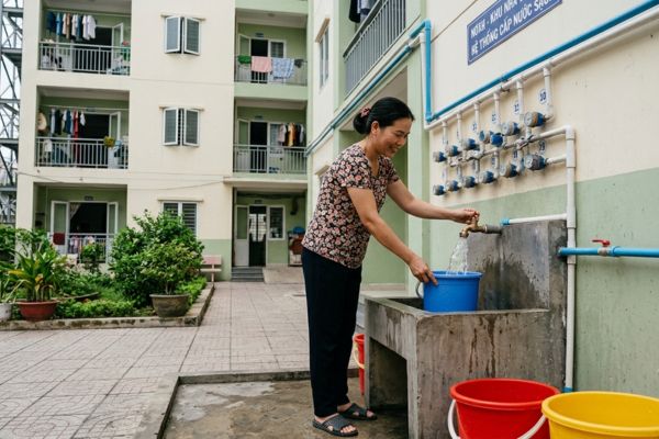 Nhà ở xã hội (NƠXH) cho thuê: Quy định về hệ thống cấp nước sạch