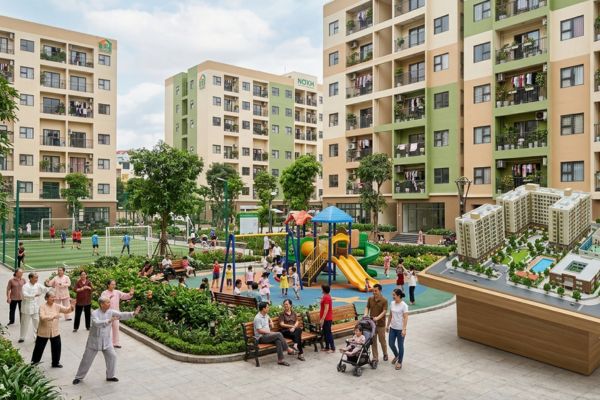 Nhà ở xã hội (NƠXH) và quyền được hưởng tiện ích