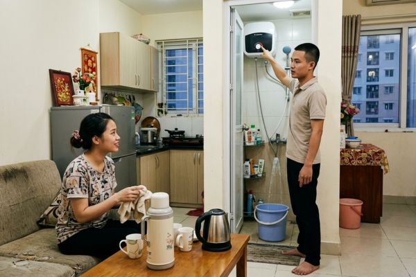 Nhà ở xã hội (NƠXH) và vấn đề sử dụng nước nóng