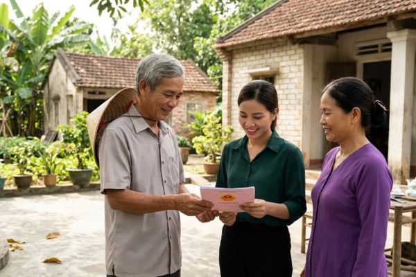 Bố dượng tặng cho con riêng của vợ đất đai: Nghĩa vụ thuế và lệ phí được tính thế nào?