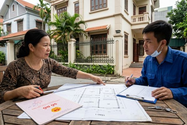 Cho tặng nhà đất có cần kiểm tra hiện trạng xây dựng thực tế so với bản vẽ?