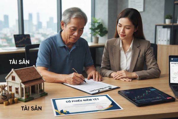 Cho tặng tài sản là cổ phiếu niêm yết trên sàn chứng khoán: Quy trình chuẩn