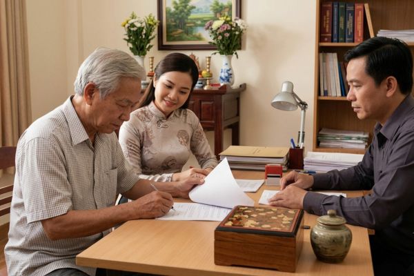 Cho tặng tài sản là tác phẩm nghệ thuật, cổ vật: Lập hợp đồng công chứng an toàn