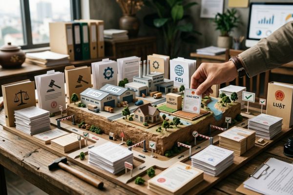 Đất của doanh nghiệp FDI (vốn đầu tư nước ngoài): Quy định giao dịch