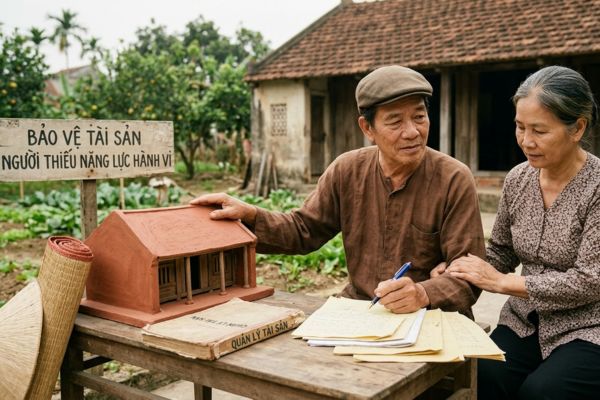 Đất của người mất năng lực hành vi dân sự: Thủ tục do người giám hộ thực hiện