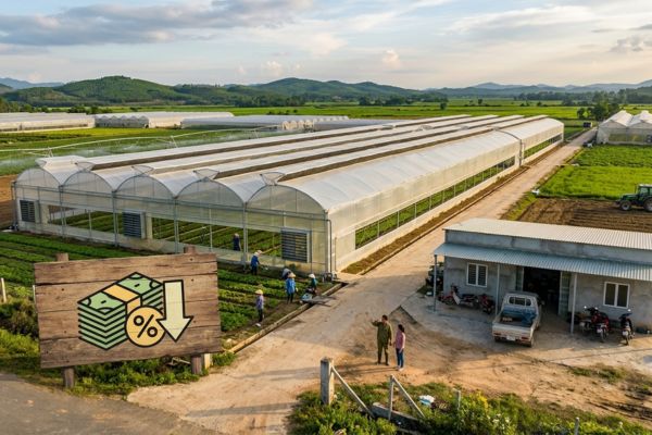 Đất làm trang trại công nghệ cao của doanh nghiệp: Ưu đãi tiền thuê đất