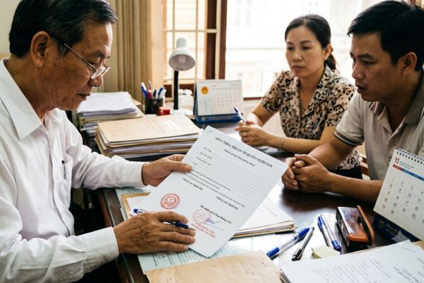 Chứng thực chữ ký trên giấy thỏa thuận về quyền nuôi con khi không đăng ký kết hôn