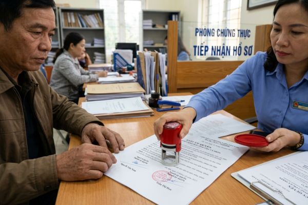 Chứng thực chữ ký trên giấy ủy quyền quyết định mọi công việc cá nhân